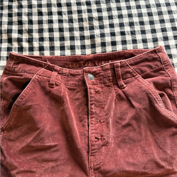 American Eagle Outfitters Plum Corduroy Pants - Picture 3 of 3